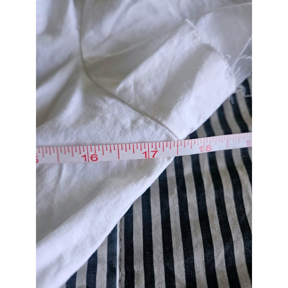WAYF White V-Neck Smocked‎ Waist Mini Dress Women's Size XS Summer Casual Beach - Picture 5 of 6
